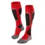 Falke SK4 Mens Technical Ski Socks in Red/Black