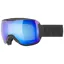 Uvex Downhill 2100 CV Goggles - Matt Black/Mirror Blue Lens
