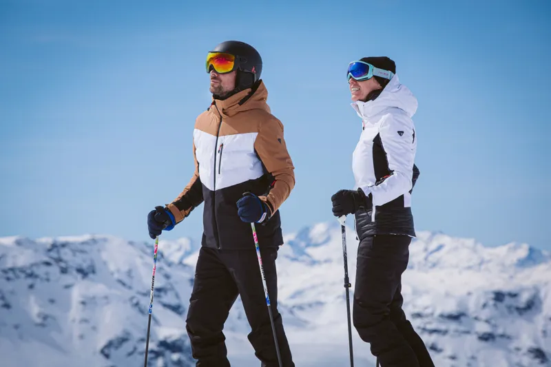 Degre 7 Ubay Mens Ski Jacket - Terre Brown-1