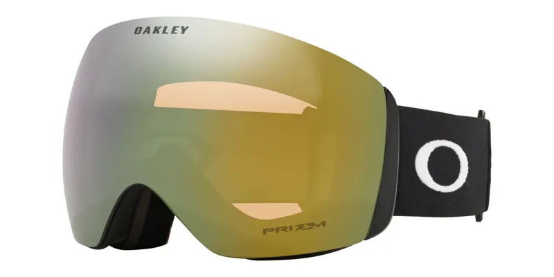 Oakley Flight Deck L Ski Goggles Black - Prizm Sage Gold Lens