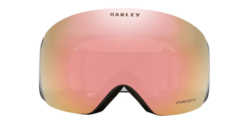 Oakley Flight Deck L Ski Goggles Black - Prizm Rose Gold Lens-1