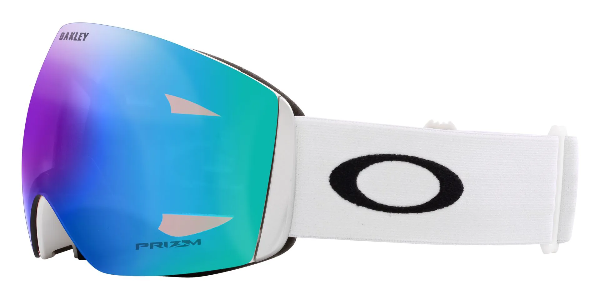 2024 Oakley Flight Deck L Goggles Matte White - Prizm Argon