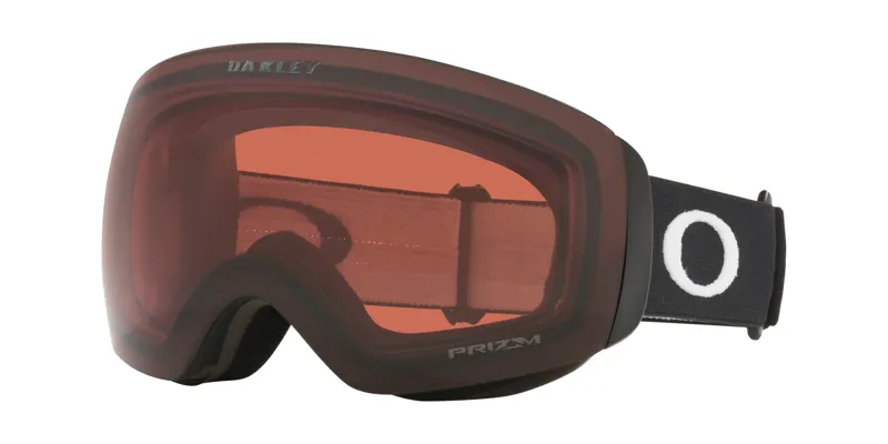 Oakley Flight Deck M Ski Goggles Black - Prizm Garnet Lens