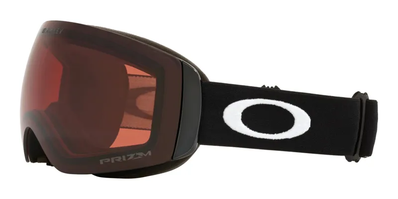 Oakley Flight Deck M Ski Goggles Black - Prizm Garnet Lens-2