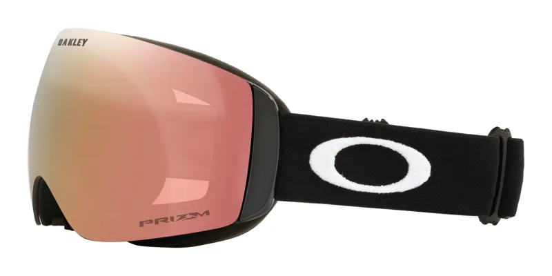 Oakley Flight Deck M Ski Goggles Black - Prizm Rose Gold Lens-2