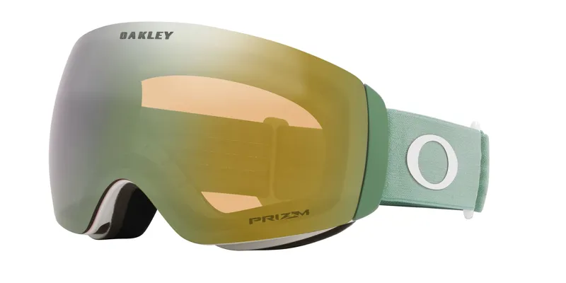 Oakley Flight Deck M Goggles Jade - Prizm Sage Gold Lens