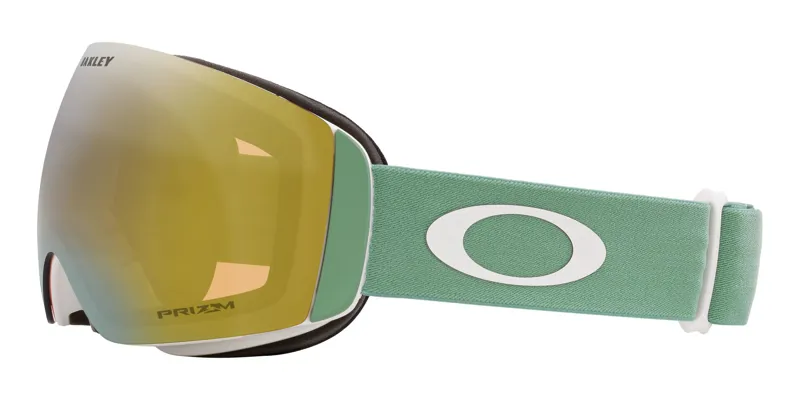 Oakley Flight Deck M Goggles Jade - Prizm Sage Gold Lens-2