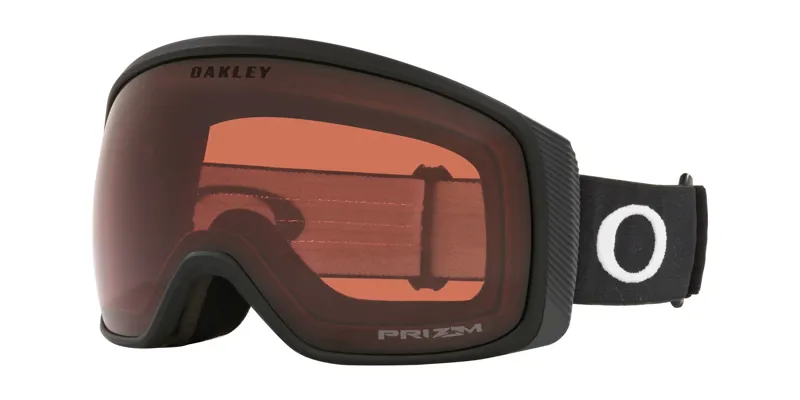 Oakley Flight Tracker M Ski Goggles Black - Prizm Garnet Lens