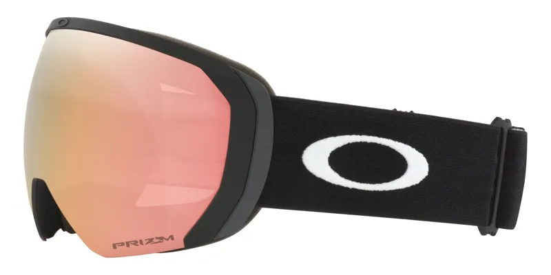 Oakley Flight Path L Ski Goggles Black - Prizm Rose Gold Lens-2