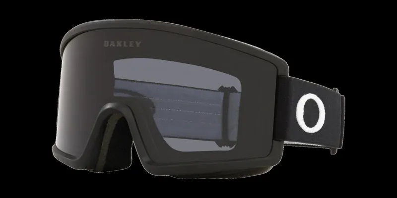 Oakley Target Line L Ski Goggles Black Dark Grey Lens