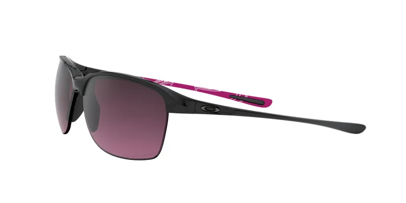 Oakley Unstoppable Sunglasses Polished Black - Rose Gradient Polarised Lens-2
