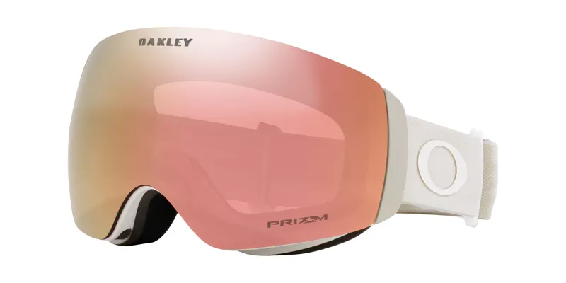 Oakley Flight Deck M Goggles Cool Grey - Prizm Rose Gold Lens