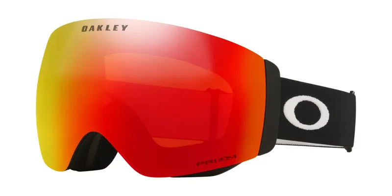 Oakley Flight Deck Pro M Goggles Black with Prizm Torch and Prizm Iced Lens