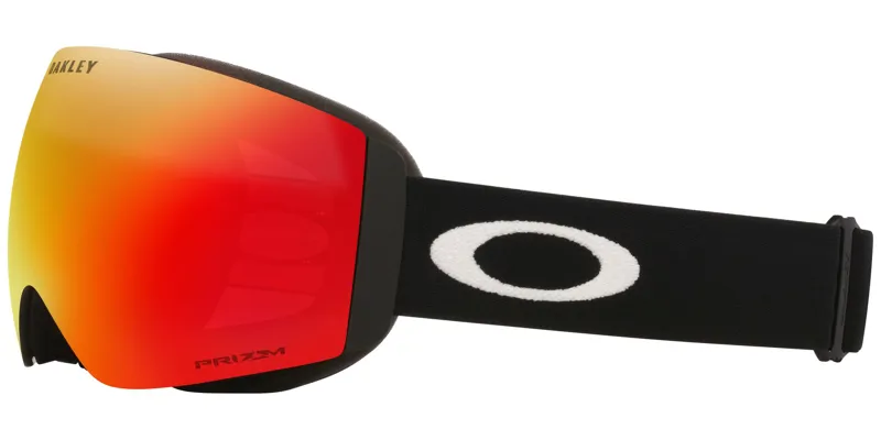Oakley Flight Deck Pro M Goggles Black with Prizm Torch and Prizm Iced Lens-2