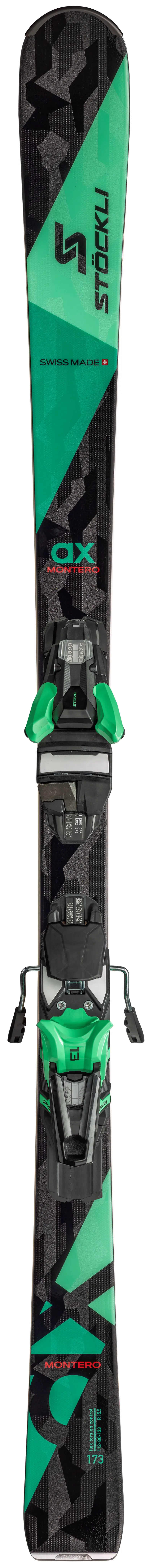 2024 Stockli Montero AX Skis with Strive 13D Bindings
