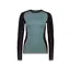 Mons Royale Olympus LS Womens Baselayer Top - Burnt Sage/Black
