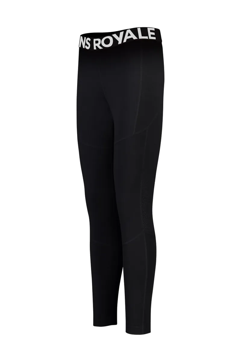 Mons Royale Olympus Womens Baselayer Leggings - Black