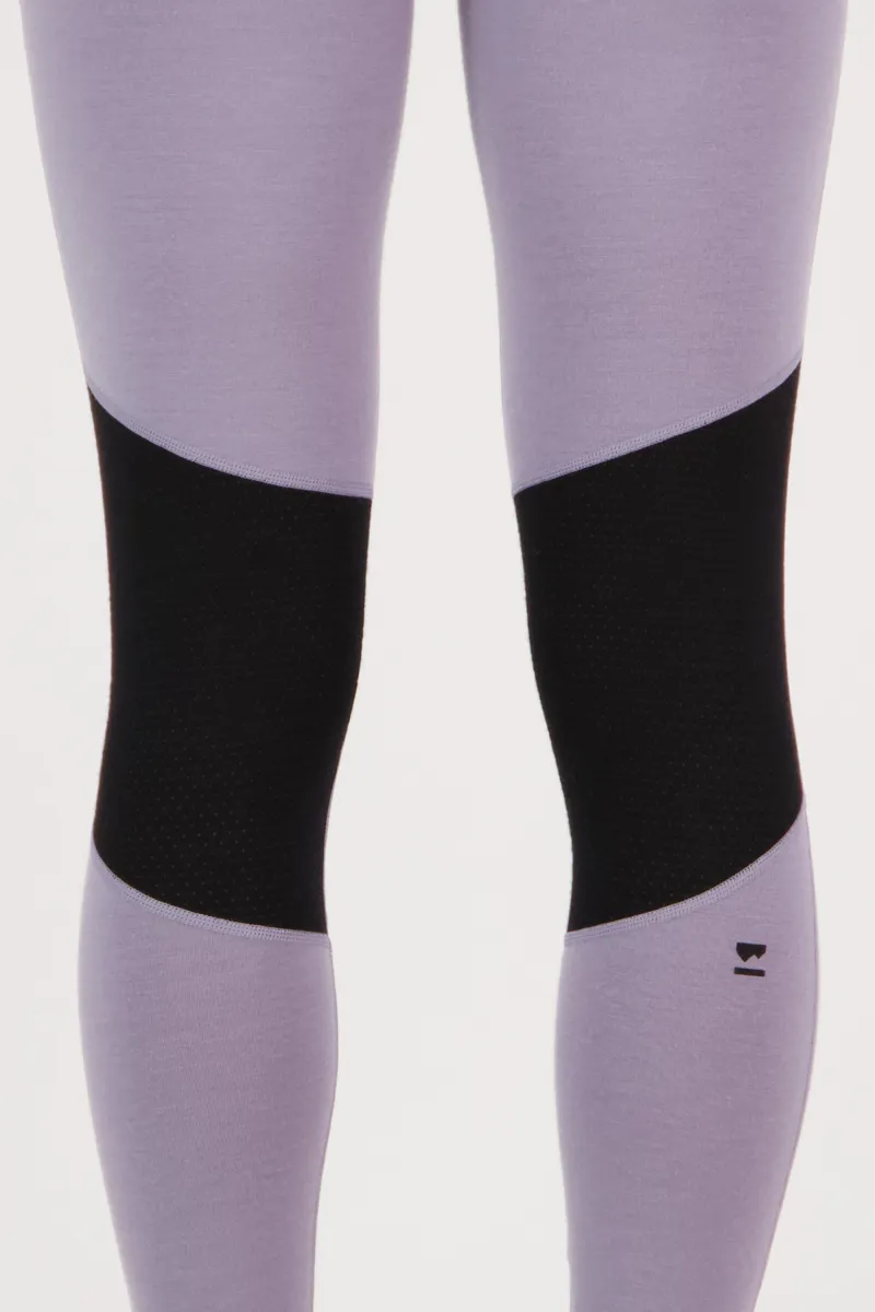Mons Royale Olympus Womens Baselayer Leggings - Thistle Cloud-4