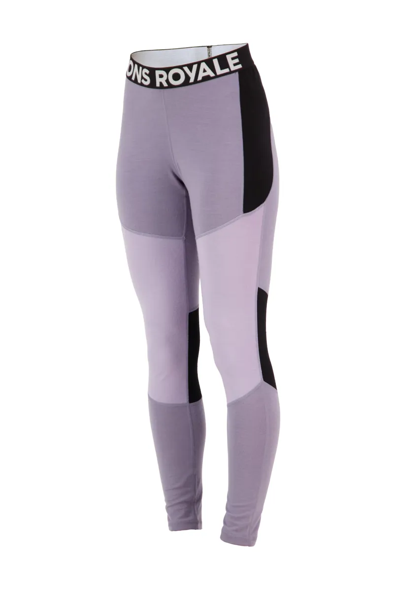 Mons Royale Olympus Womens Baselayer Leggings - Thistle Cloud