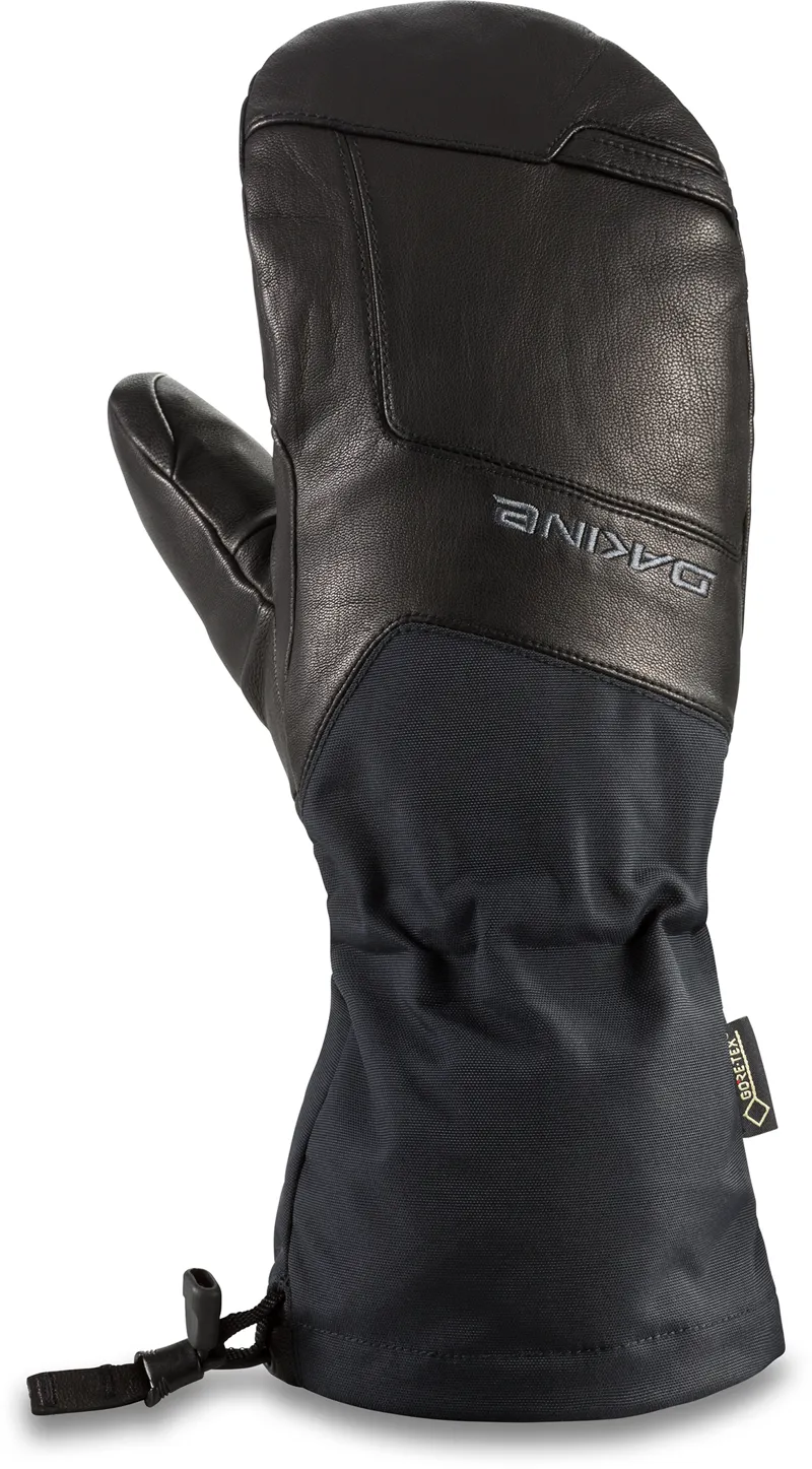 Dakine Continental Leather Gore-Tex Mens Mittens in Black