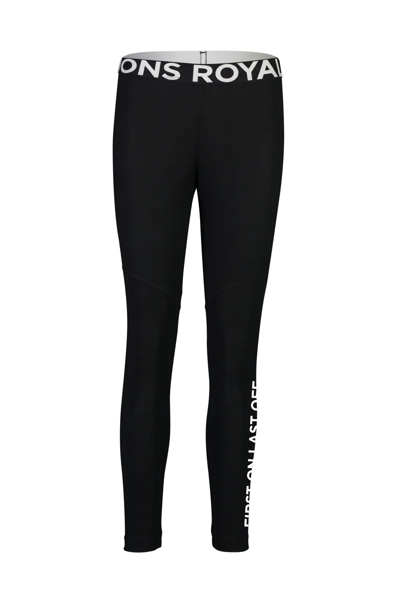 Mons Royale Womens Christy Merino Leggings in Black-1