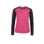 Mons Royale Womens Viva La Raglan Merino Baselayer Top in Iron/Rose