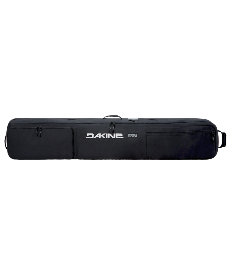 Dakine Fall Line Wheeled Double Ski Bag - Black
