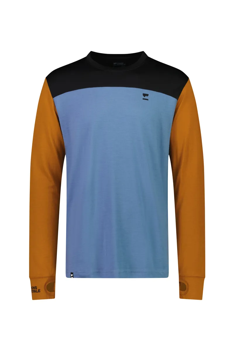 Mons Royale Yotei LS Mens Firstlayer Top - Retro Valley