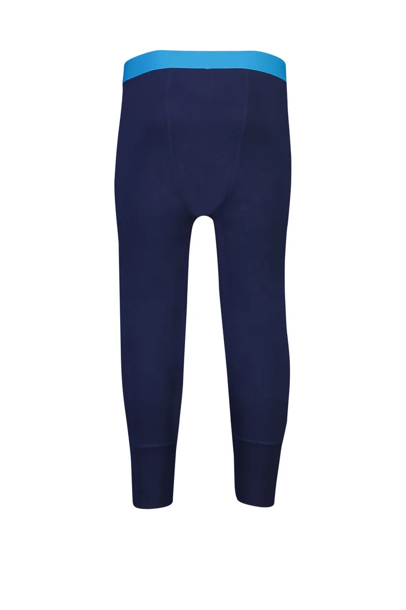 Mons Royale Mens Shaun Off 3/4 Leg Merino Leggings in Navy-2