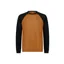 Mons Royale Mens Icon Raglan Merino Baselayer Top - Black Copper