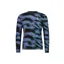 Mons Royale Cascade Flex LS Mens Baselayer Top - Blue Motion
