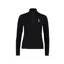 Mons Royale Cascade Flex 1/4 Zip Womens Baselayer Top - Black
