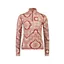 Mons Royale Cascade Flex 1/4 Zip Womens Baselayer Top - Retro Red Nordtek