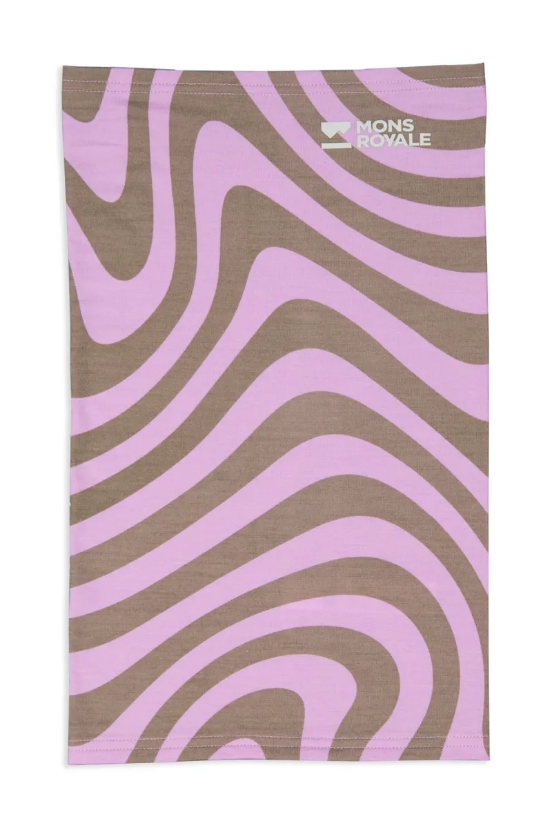 Mons Royale Daily Dose Merino Flex Neckwarmer - Blazing Trails-1