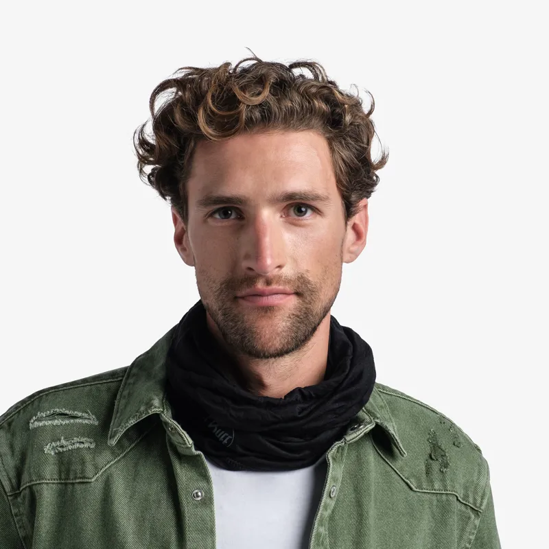 Buff Lightweight Merino Wool - Black-3