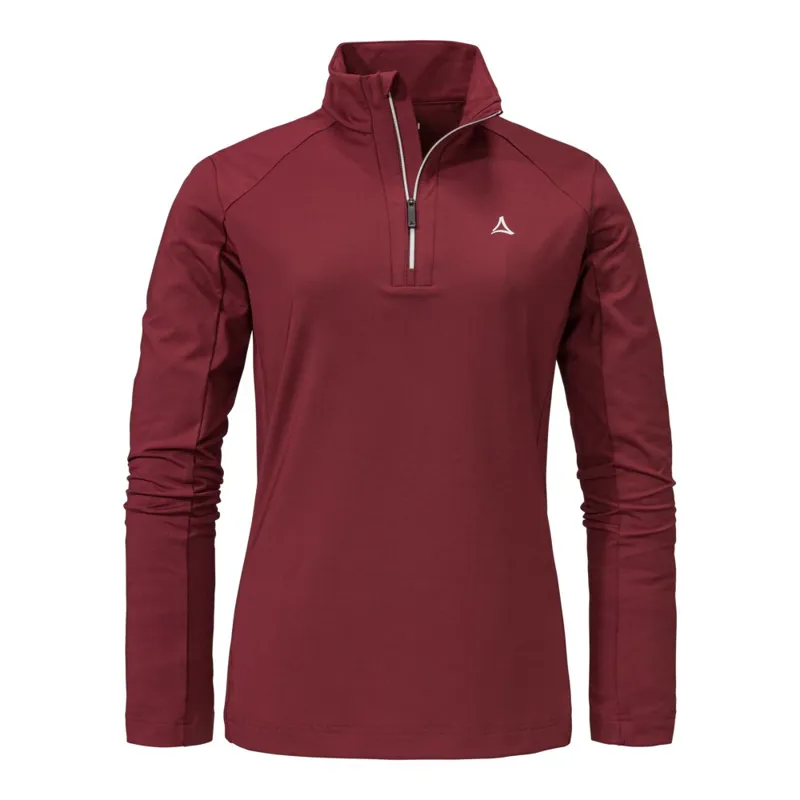 Schoffel Fiss Womens Mid Layer Top - Burgundy