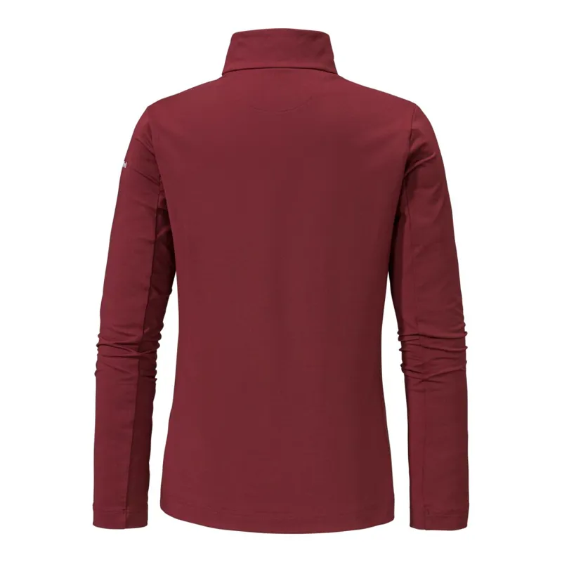 Schoffel Fiss Womens Mid Layer Top - Burgundy-1