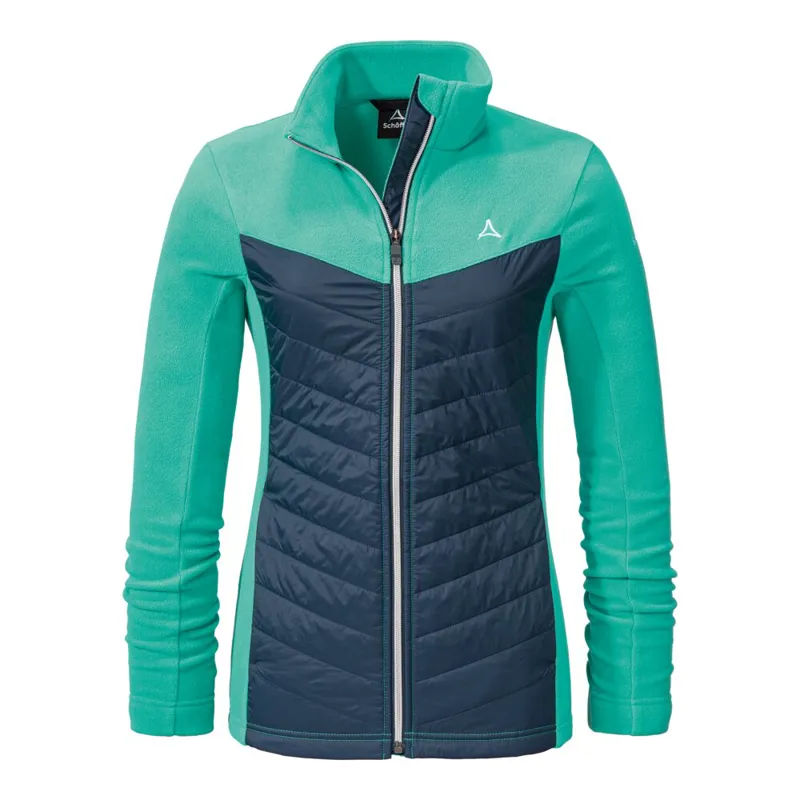Schoffel Parsenn Womens Full Zip Top - Spectra Green