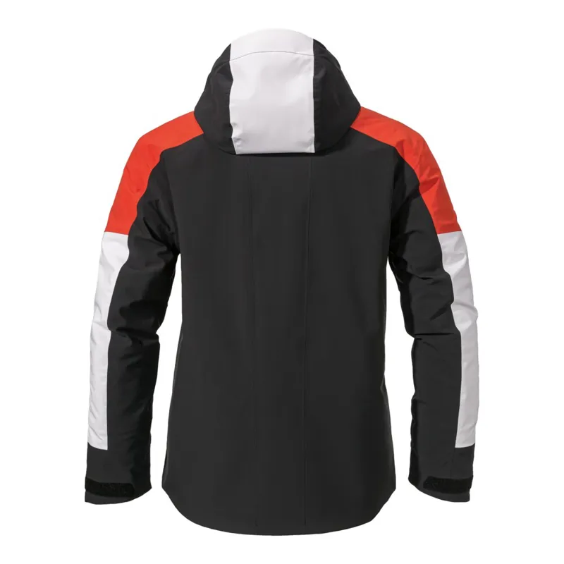 Schoffel Tanunalpe Mens Ski Jacket - Black Red-1