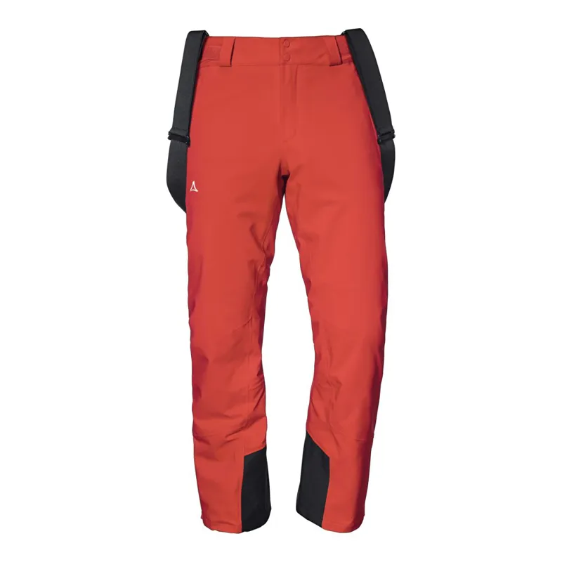 Schoffel Weissach Mens Ski Pants - Barbados Cherry Red