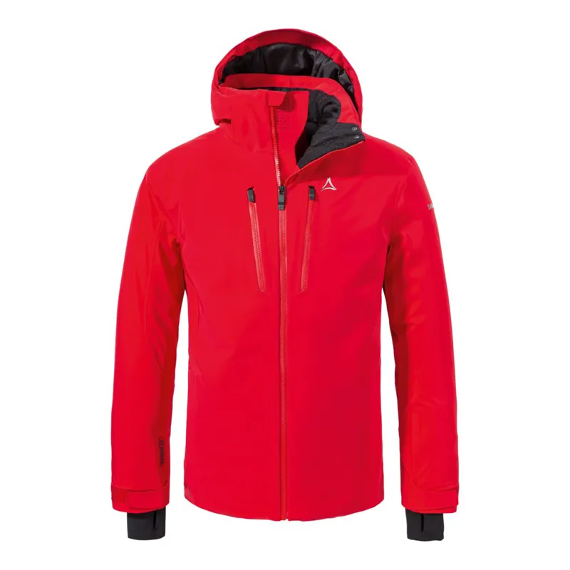 Schoffel Verbier Mens Ski Jacket Barbados Cherry Red