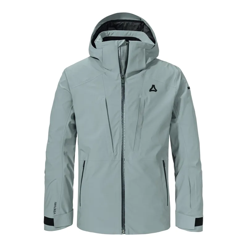 Schoffel Pontre Mens Shell Ski Jacket - Steel Grey