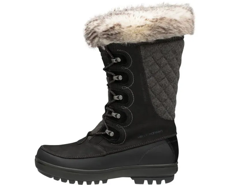 Helly Hansen VL Garibaldi Womens Winter Snow Boots in Black