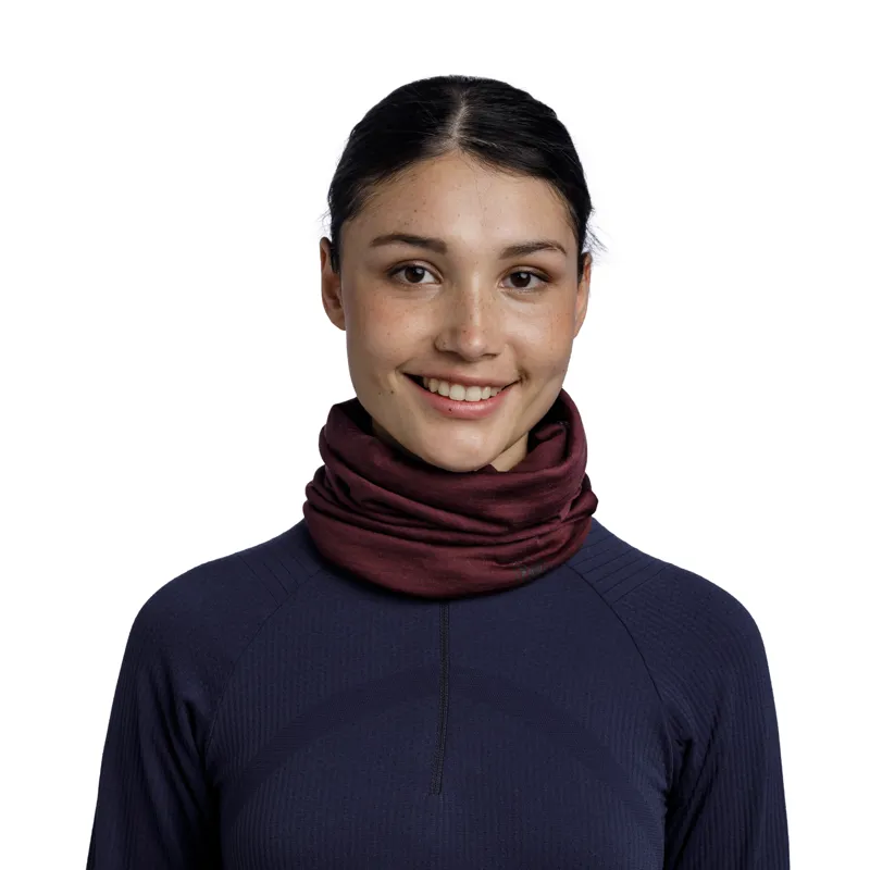 Buff Lightweight Merino Wool - Garnet-1