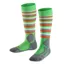 Falke SK2 Stripe Kids Technical Ski Socks - Vivid Green