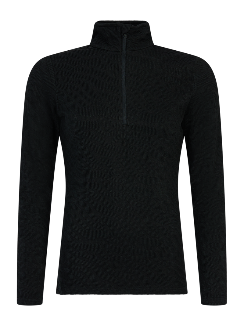 Protest Shirley Womens 1/4 Zip Midlayer Top - Black