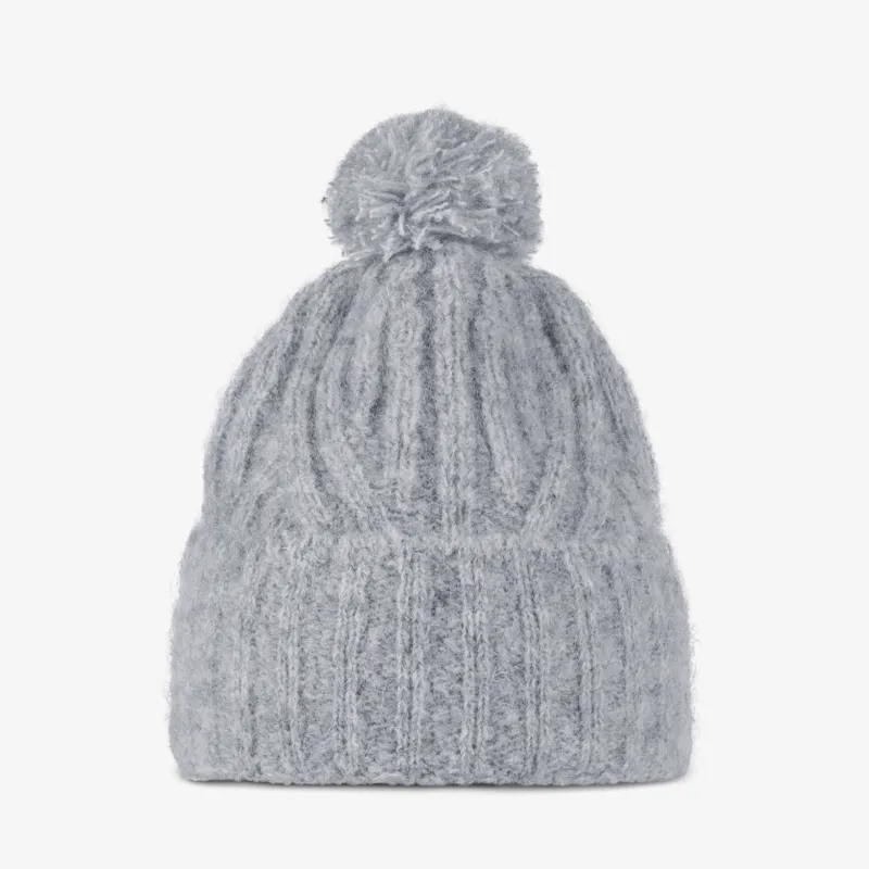 Buff Knit Beanie Hat - Nerla Grey