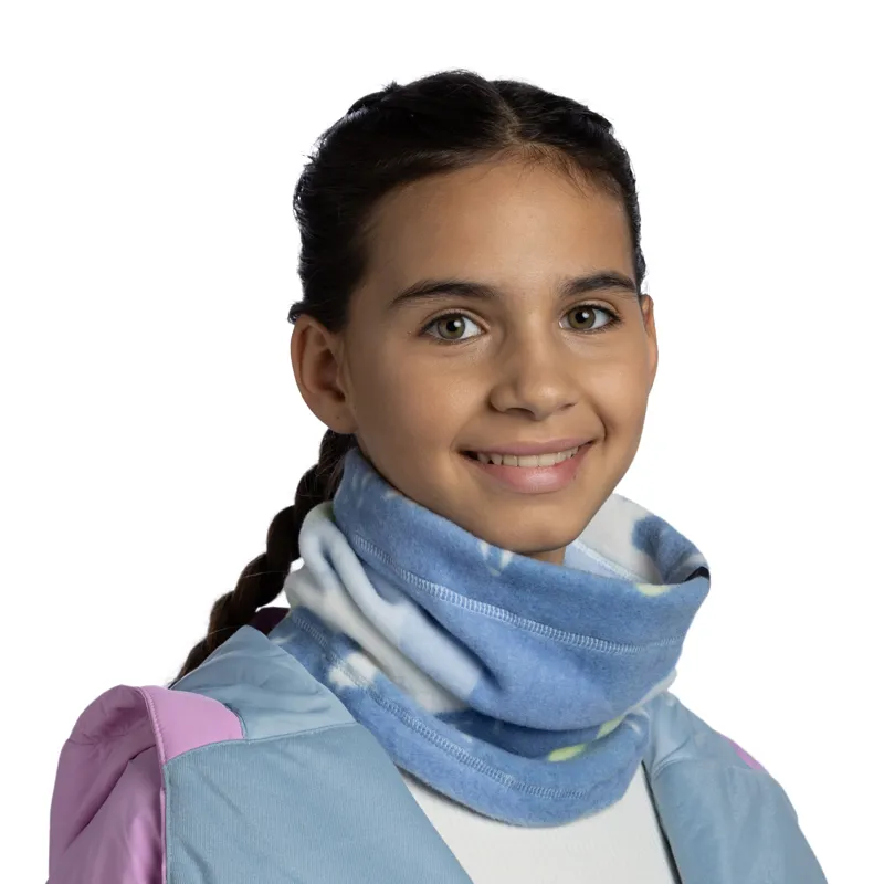 Buff Polar Prints Junior Neck Warmer - Omasi Cobalt-2