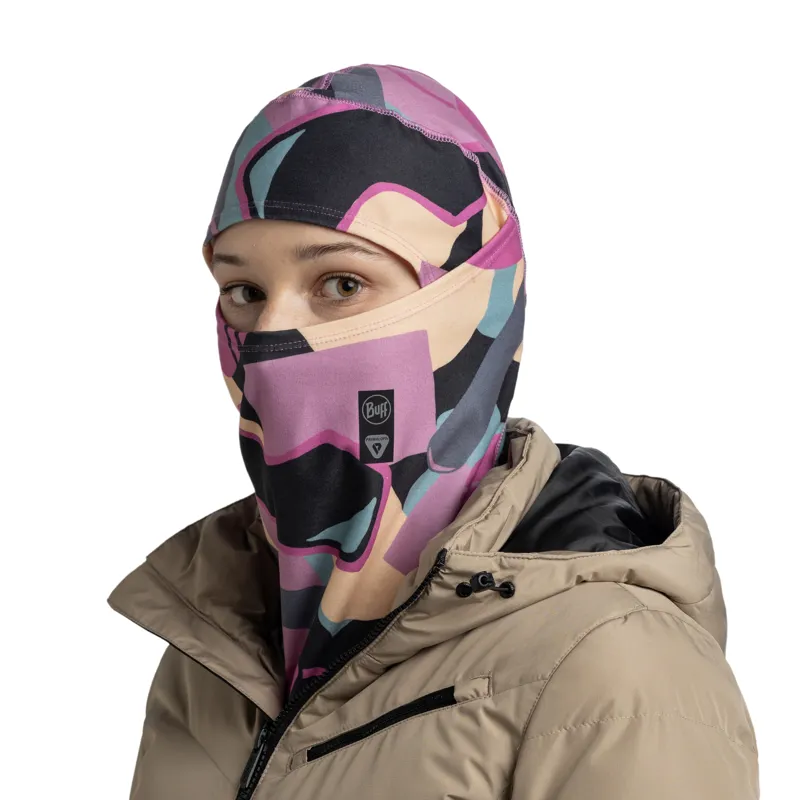 Buff Thermonet Hinged Balaclava - Beldar Orchid-1