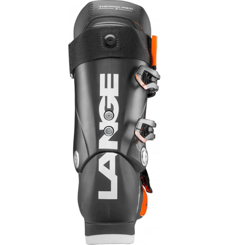 Lange SX 130 Mens Ski Boots in Black Orange The Ski Shop